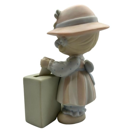 1989 PRECIOUS MOMENTS FIGURINE - YOU WILL ALWAYS BE MY CHOICE - PM-891 WITH BOX - Picture 8 of 13